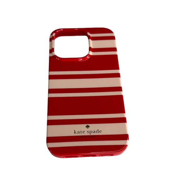 Kate Spade Sailing Stripe iPhone 14 Pro Case - Picture 3 of 7